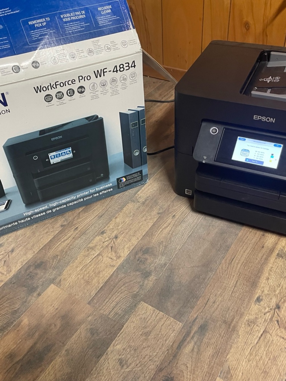 Epson workforce pro All-in-One Printer nothing wrong with it just needs some ink